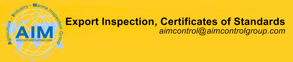 Standards-Goods-export-inspection-certifcates-services-AIMControl
