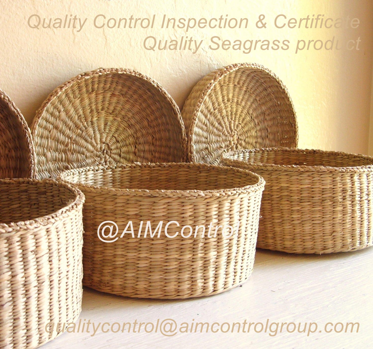 Seagrass_product_Quality_control_inspection_certification_AIM_Cntrol