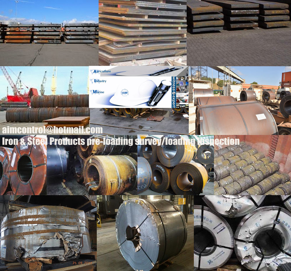 Iron_Steel_Products_pre_loading_survey_loading_inspection_services_AIM_Control