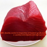 Sashimi grade tuna inspection