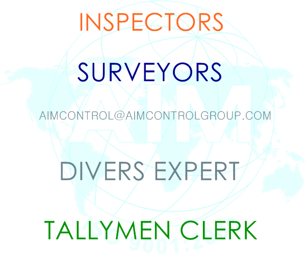 AIM_Control_inspector_surveyor_diver_tallymen_clerk