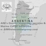 Quality inspection and marine cargo surveyors in Argentina