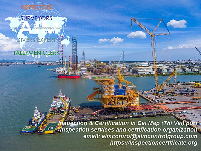 Vietnam Inspection-services-vietnam - Marine Cargo Ship surveyors inspectors Divers Tally-clerk services company Cai Mep, Thi vai