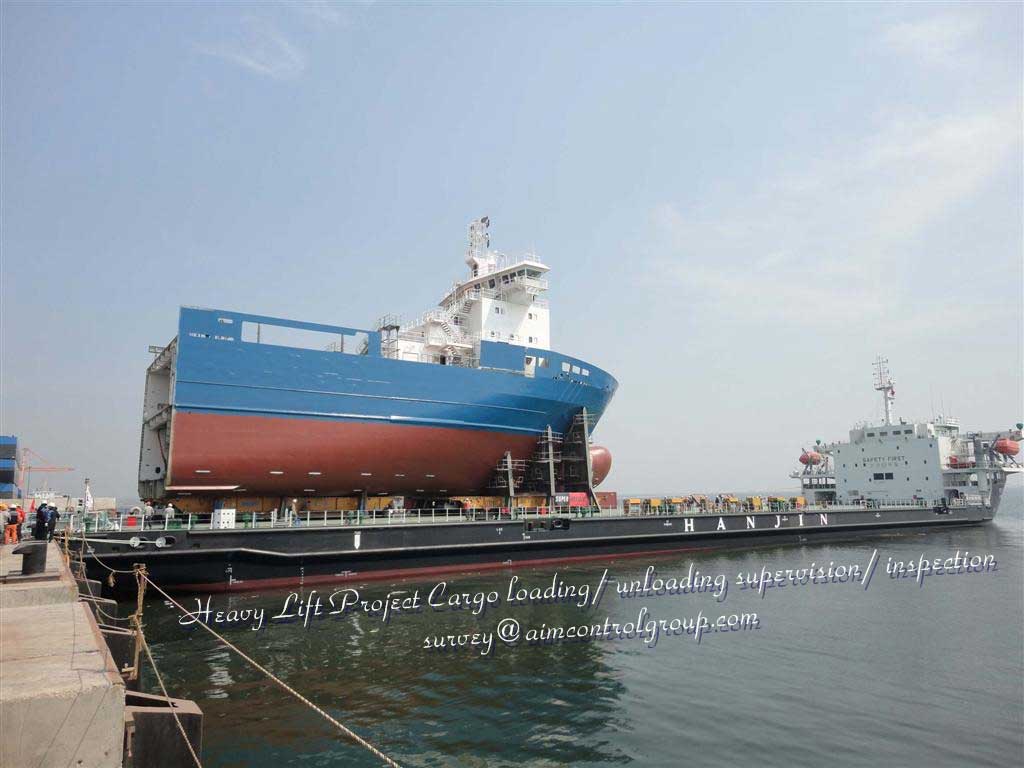 Heavy Lift Project Cargo Loading Unloading Supervision Inspection